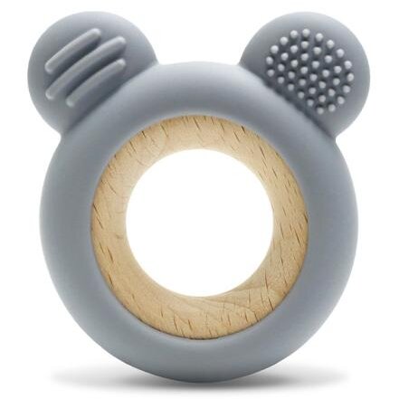 Jucarie Dentitie Bear Grey