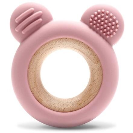 Jucarie Dentitie Bear Pink