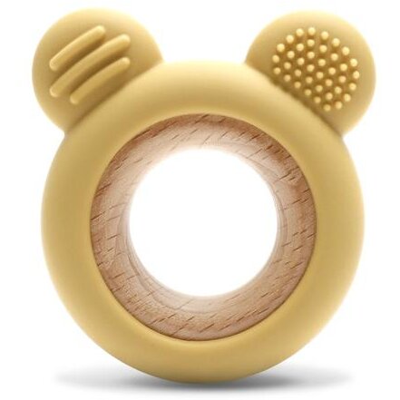 Jucarie Dentitie Bear Yellow