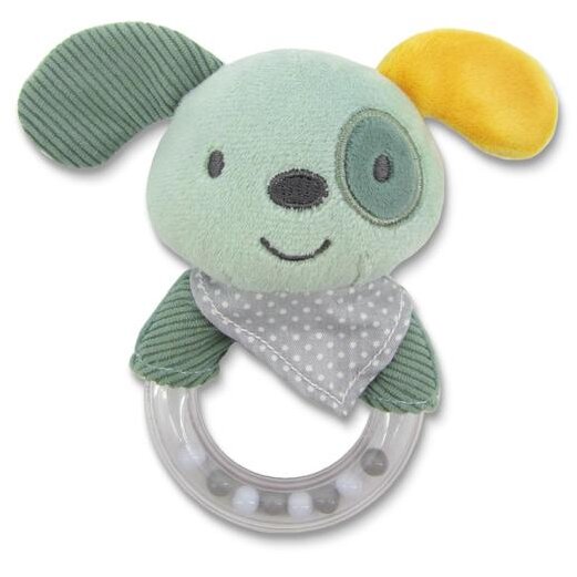 Jucarie de plus Lorelli Catelus, 11 cm, zornaitoare, 0 luni+ - imagine 2