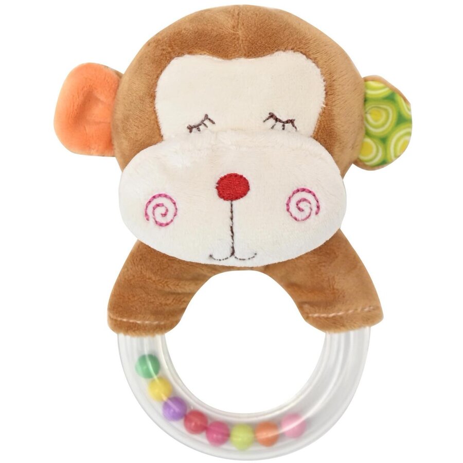 Jucarie de plus Lorelli maimutica, 24 cm, de activitate, 0 luni+ - imagine 2