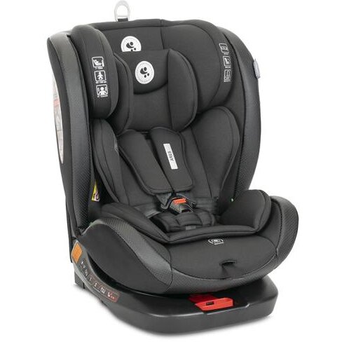 Scaun Auto Copii Ares i-Size Isofix Anti Rebound Bar Rotativ 40-150CM 0 Luni - 12 Ani Maxim 36KG Negru