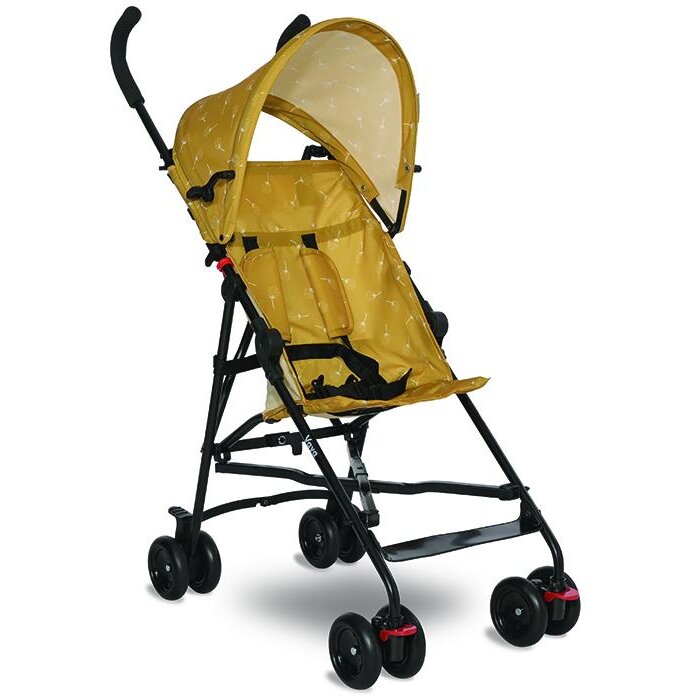 Carucior Sport Vaya Ultra Light de la 6 Luni pana la 3 Ani Maxim 15kg Pliere tip Umbrela Galben