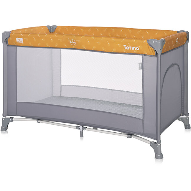 Pat Copii Pliabil Torino 1 Nivel Lemon Curry Floral