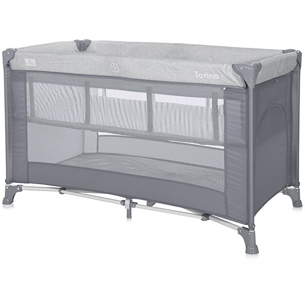 Pat Copii Pliabil Torino 2 Nivele Grey Elements