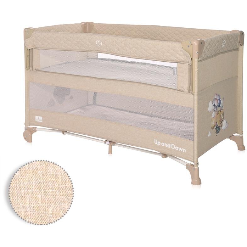 Pat Copii Pliabil up And Down Laterala Culisanta Fog Beige Flying Friends