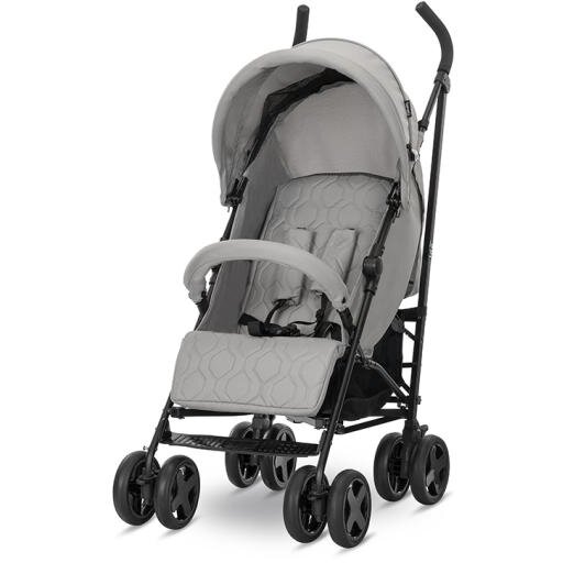 Carucior Sport Ida Spatar Reglabil cu Mecanism 3 Pozitii Grey