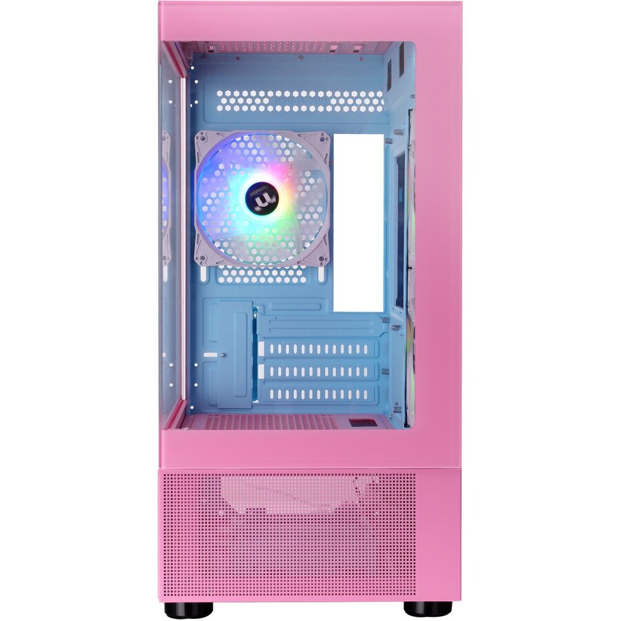 Carcasa View 170 TG ARGB, Tower case pink, Tempered Glass x 2