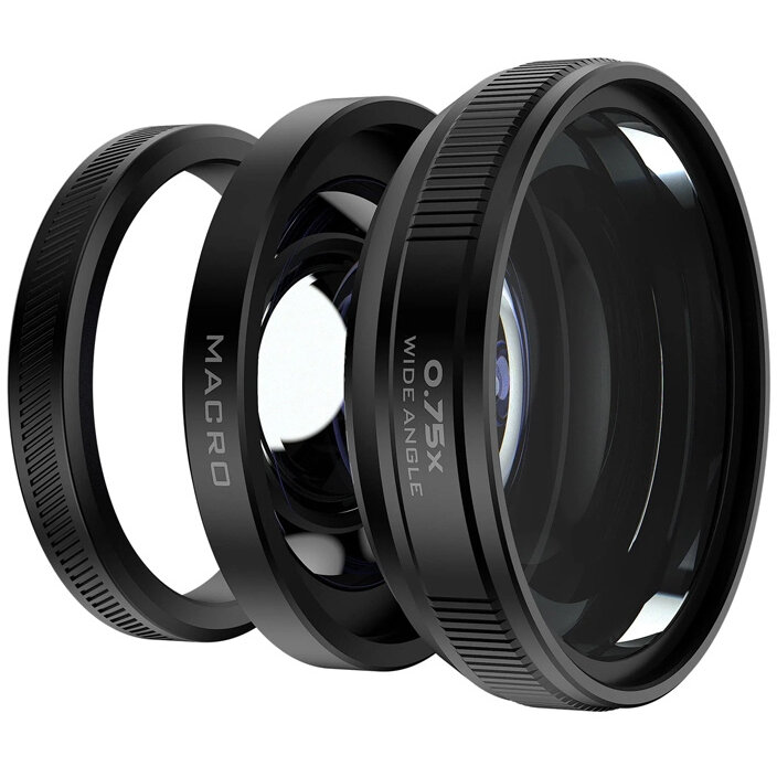 Accesoriu Camera Video Actiune compatibil cu FUJI X100VI/X100V, 62mm, Negru