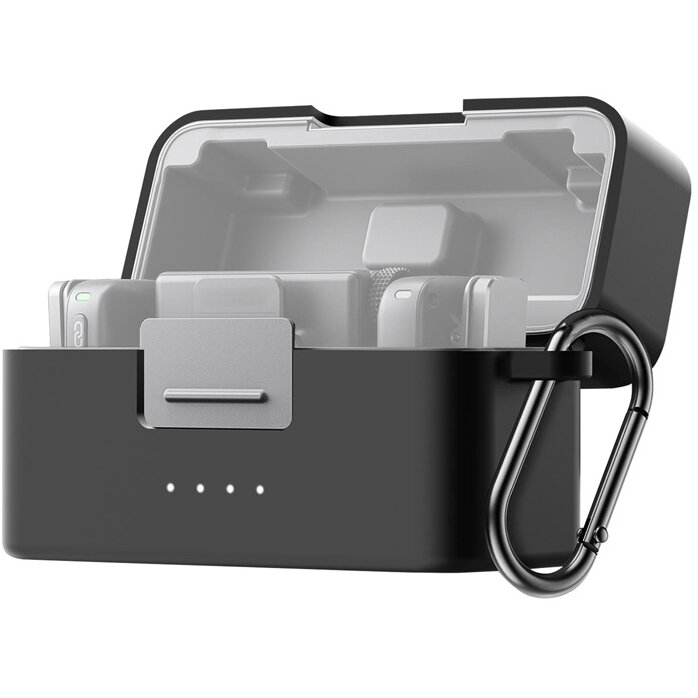 Accesoriu Camera Video Actiune PU744B compatibila cu DJI Mic Mini, Negru