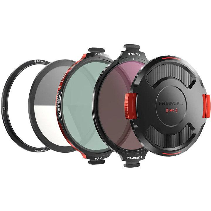 Accesoriu Camera Video Actiune Real Locking All Day, VND / CPL / ND / Capac obiectiv, Negru