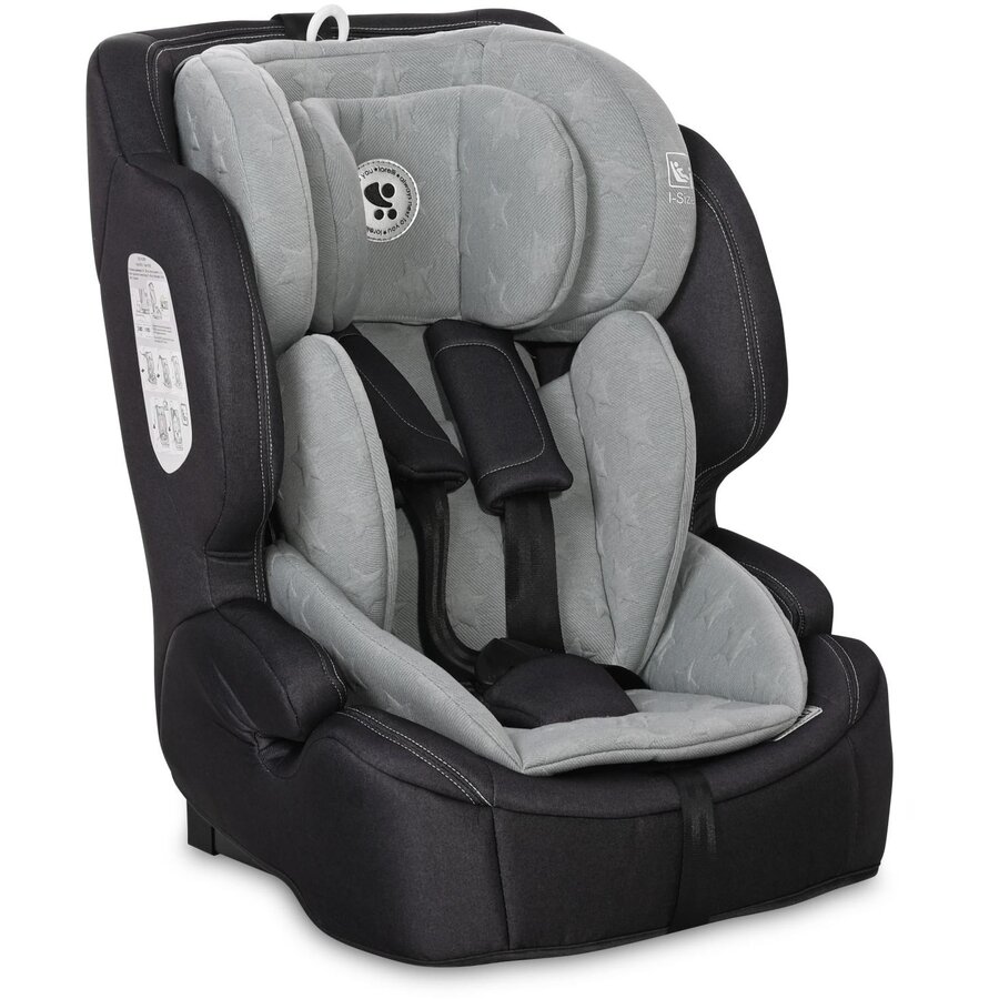 Scaun Auto Copii Andromeda I-Size Isofix 76-150CM 15 Luni-12 Ani Maxim 36KG Silver Blue Stars