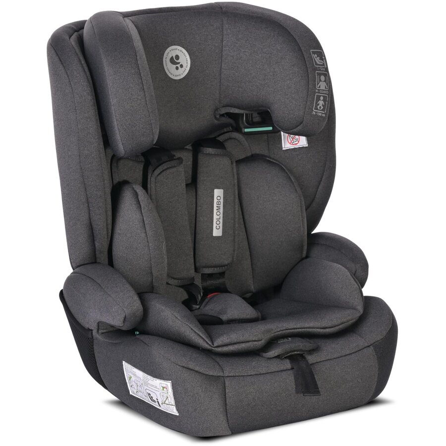 Scaun Auto Copii Colombo i-Size 15 Luni - 12 Ani 76-150CM Negru Jasper