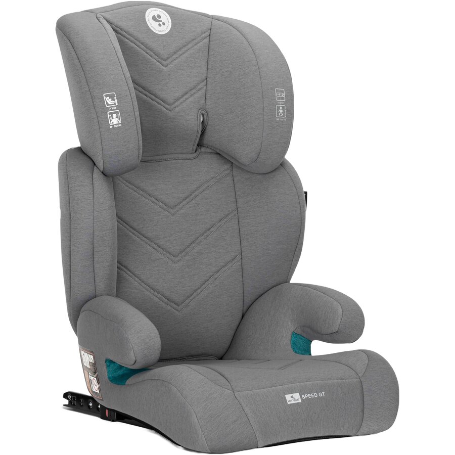 Scaun Auto Copii Speed GT i-Size Isofix 3-12 Ani 100-150CM Gri