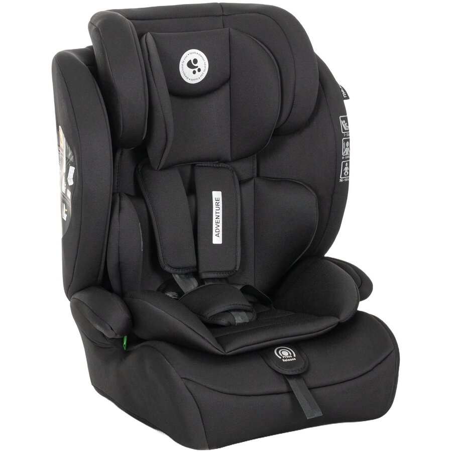 Scaun Auto Copii Adventure i-Size 15 Luni-12 Ani 76-150CM Negru