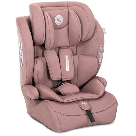 Scaun Auto Copii Adventure i-Size 15 Luni-12 Ani 76-150CM Roz