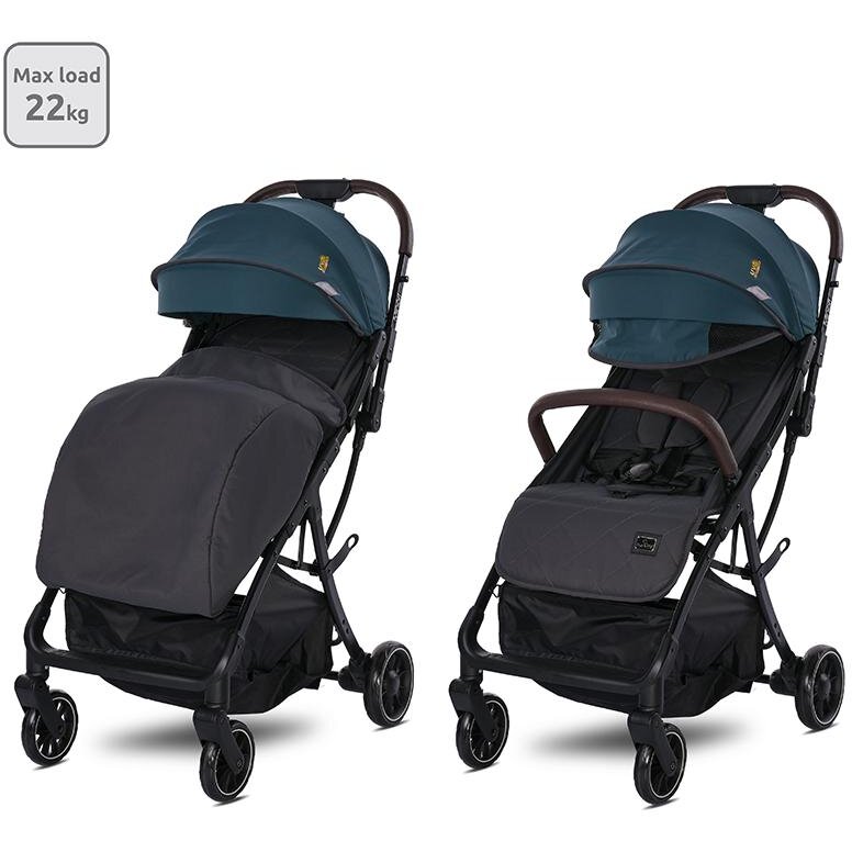 Carucior Sport Autofold de la 0 Luni pana la 4 Ani Maxim 22kg Protectie UV Minori Opal Green