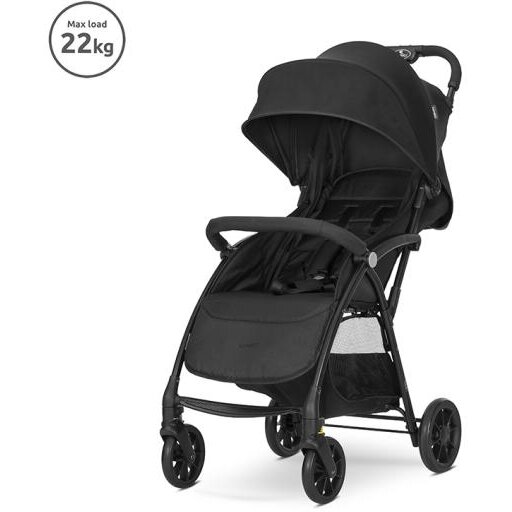 Carucior pentru Nou-Nascut Fresh Ultra-Light pana la 22Kg Black Pearl