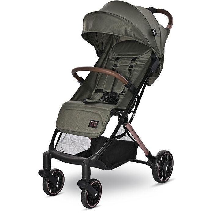 Carucior Sport Ribera Tip Troler de la 0 Luni pana la 3 Ani Maxim 15 Kg Dimensiuni Compatibile Avion Verde Aspen