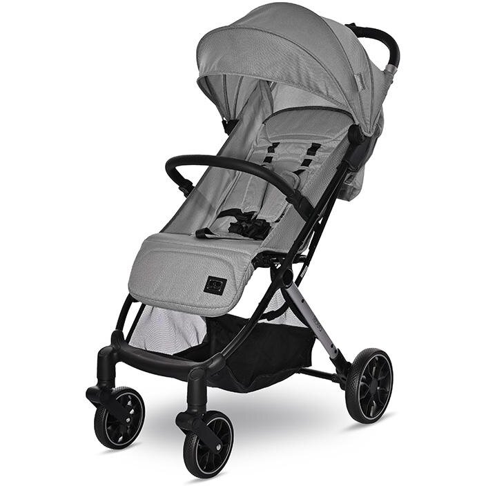 Carucior Sport Ribera Tip Troler de la 0 Luni pana la 3 Ani Maxim 15 Kg Dimensiuni Compatibile Avion Gri Icy