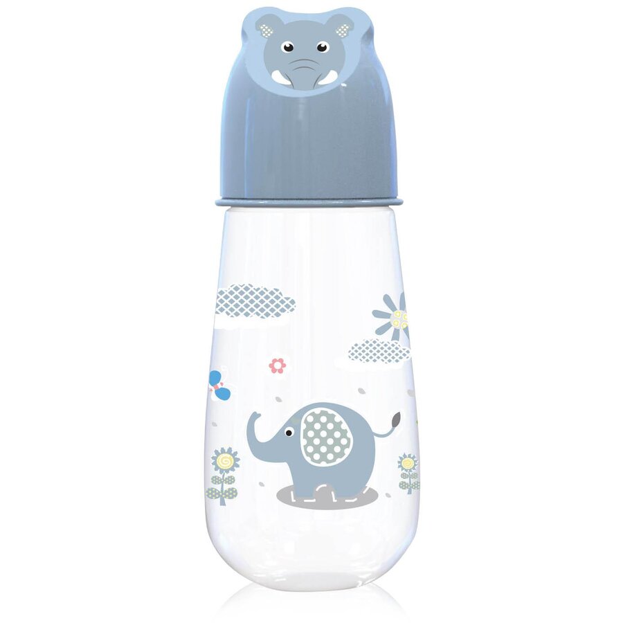Biberon Character Hood 125ml Animale 0 Luni+ Blue