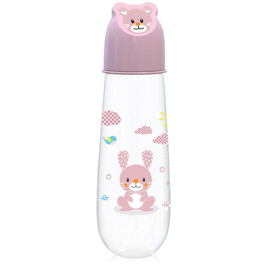 Biberon Character Hood 250ml Animale 0 Luni+ Pink