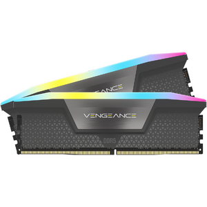 Memorie VENGEANCE DDR5 64GB KIT 2x32GB 6000MT/s C40 1.30V XMP&EXPO RGB Gri