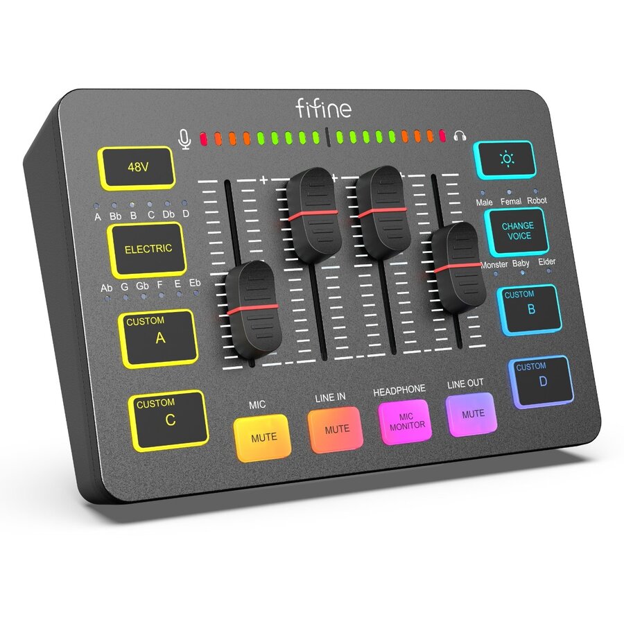 Mixer Sound Card SC3 Black