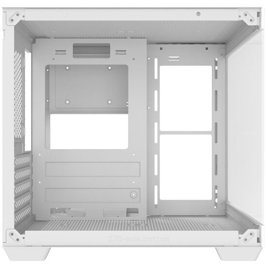 Carcasa C275P, Mini Tower, M-ATX, Alb