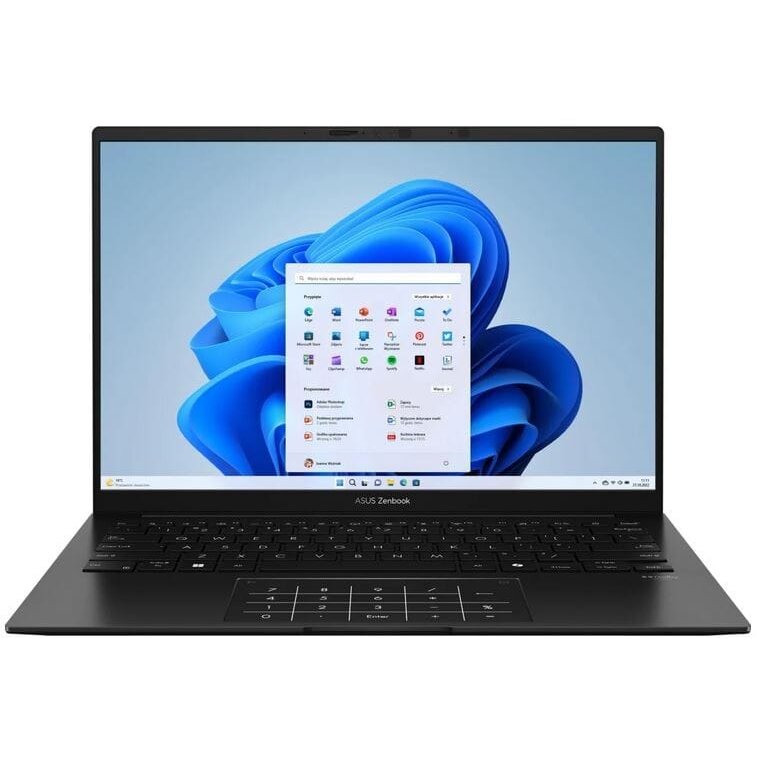 Laptop ZenBook 14 OLED UM3406KA-QD018W - Ryzen AI 5 340 | 14 3K | 16GB | 512GB | W11H | Black - imagine 2