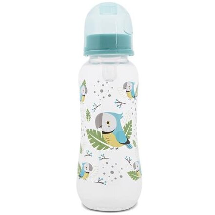 Biberon cu Capac 0 Luni+ 250Ml Aqua Blue