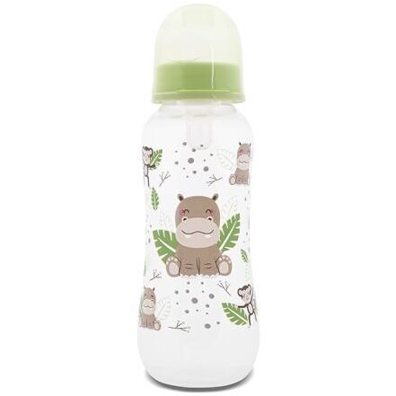 Biberon cu Capac 0 Luni+ 250 Ml Fresh Green