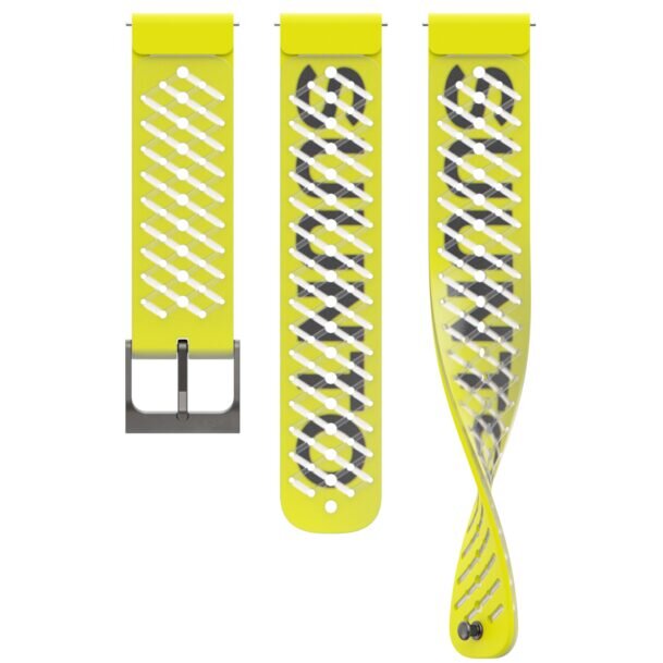 Curea Silicon Athletic 5 22MM Marime S+M Lemon Yellow