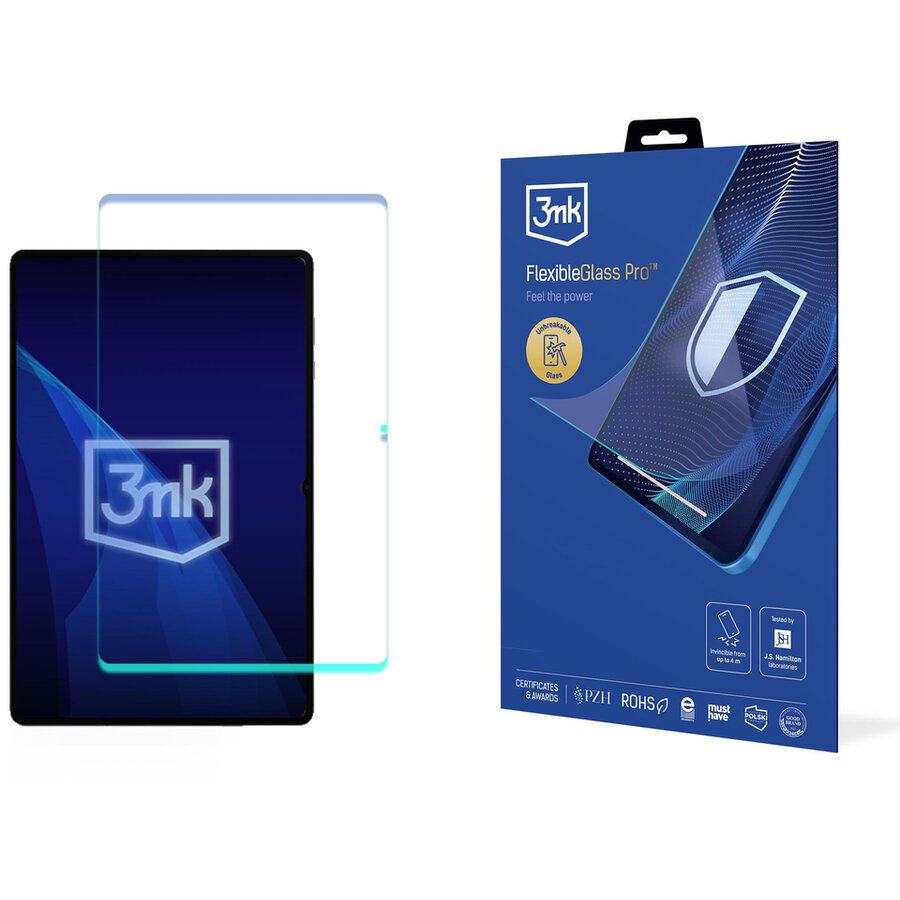 Folie protectie tableta FlexibleGlass Pro v2.0 compatibila cu Samsung Galaxy Tab S11 Ultra, Transparent