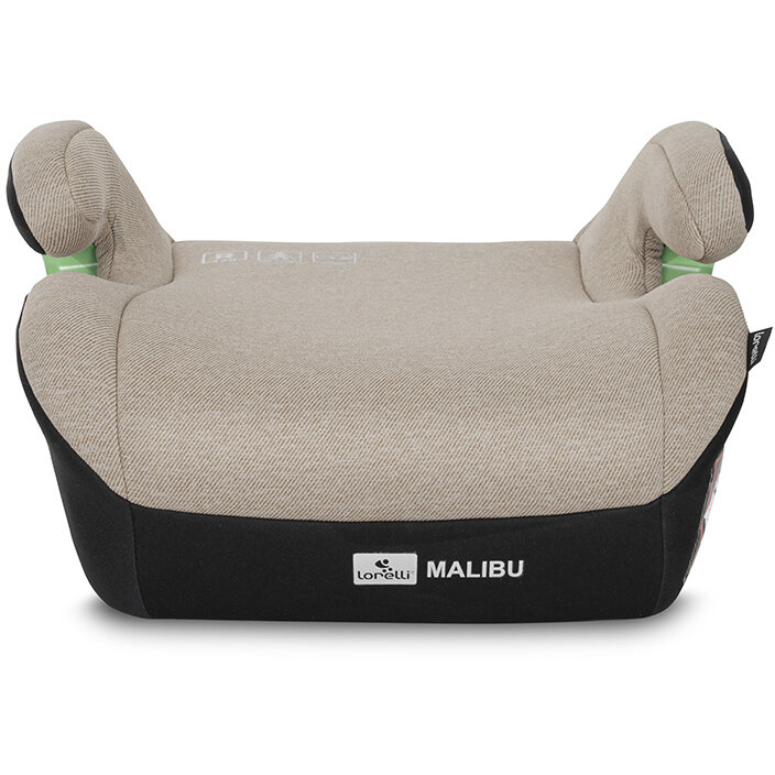 Inaltator Auto pentru Copii Malibu Isofix 6-12 Ani 125-150CM cu Conectori pentru Ghidaj Bej
