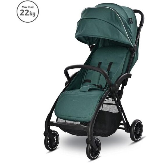 Carucior Sport Autofold Quick de la 0 Luni pana la 4 Ani Maxim 22Kg Smoke Pine Verde