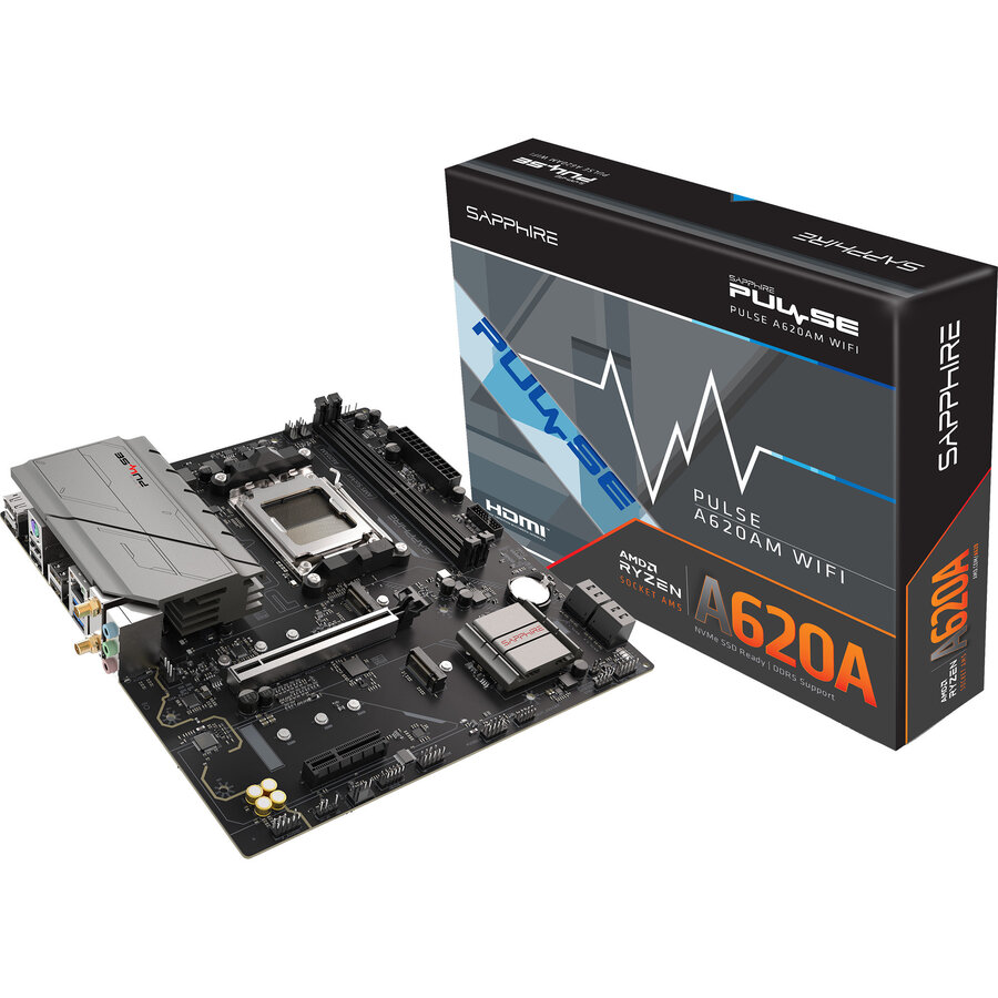 Placa de baza PULSE A620AM - Socket AM5 motherboard