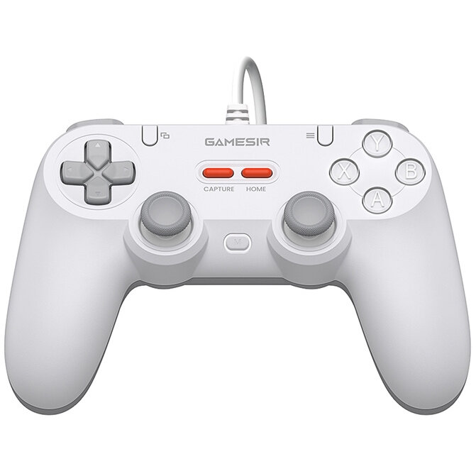 Gamepad Wired Controller GameSir T3 WT Tegenaria Lite White - imagine 2