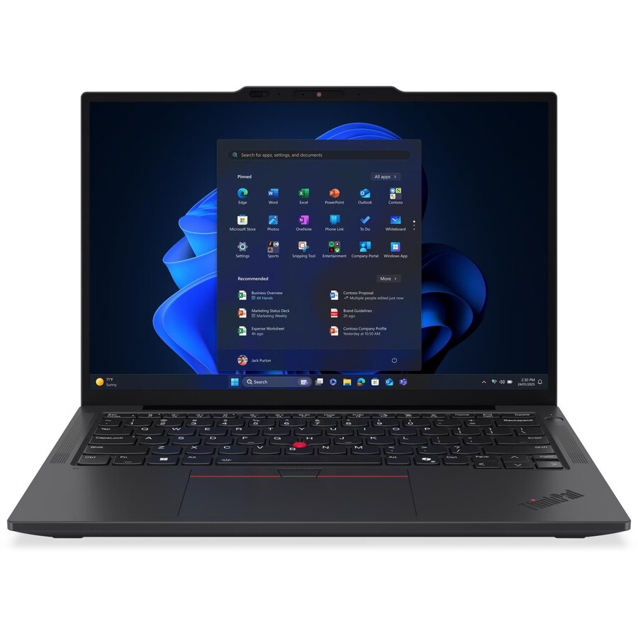 Laptop ThinkPad X13 G6 WUXGA 13.3 inch Intel Core Ultra 5 225U 32GB 512GB SSD Windows 11 Pro Black
