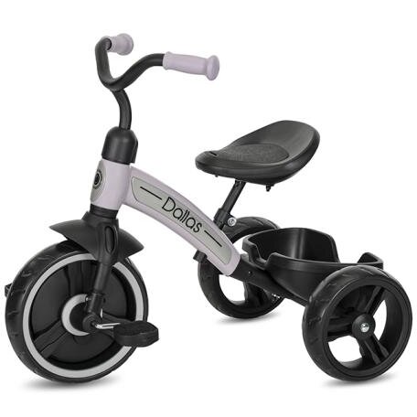 Tricicleta Copii Dallas Sezut Reglabil pe Inaltime 2-6 Ani Roz