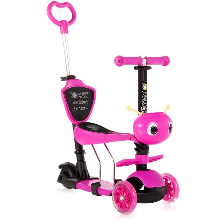 Trotineta Copii Smart Plus 3 Ani+ Maxim 20 KG Roz