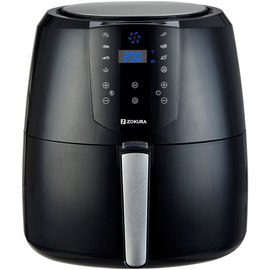 Friteuza cu Aer Cald 5.2L 1800W Negru