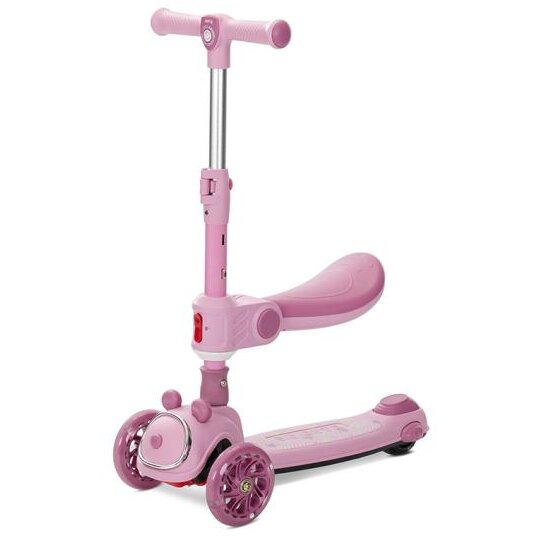 Trotineta Copii Swiftie Pliabila 3 Ani+ Maxim 50KG Roz