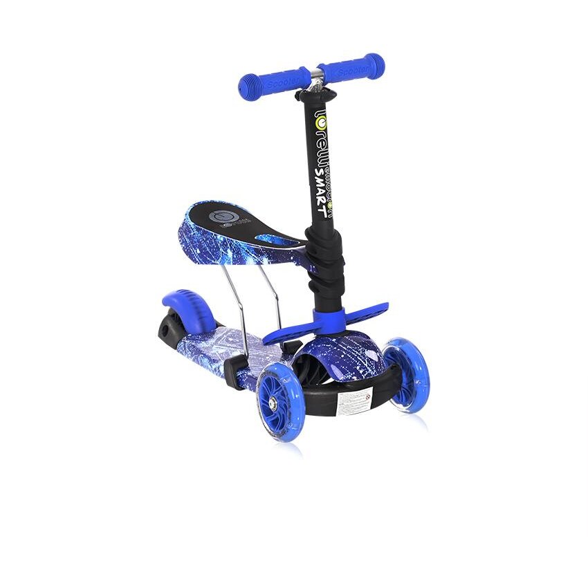 Trotineta Copii Smart 3 Ani+ Maxim 20KG Blue Cosmos