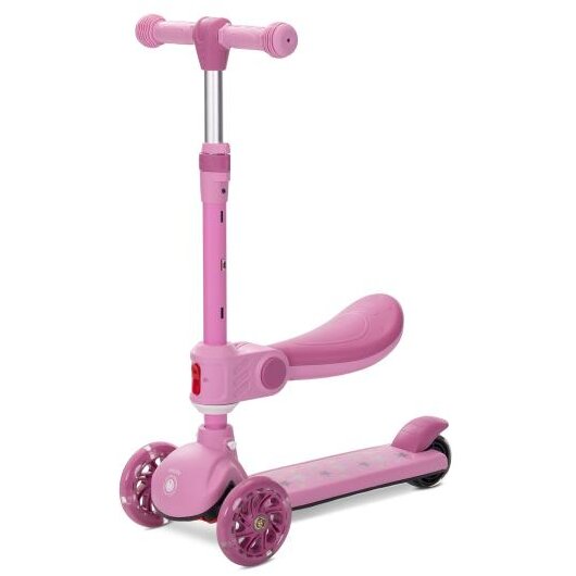 Trotineta Copii Speedster 3 Ani+ pana la 50KG Roz