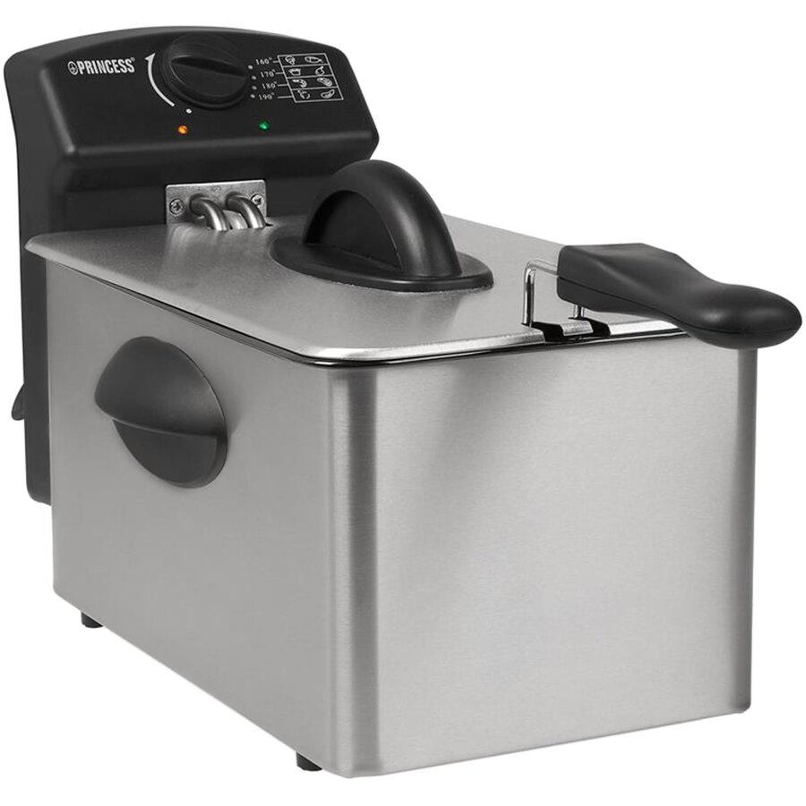 Friteuza Deep Fryer 4L 2000W Argintiu-Negru