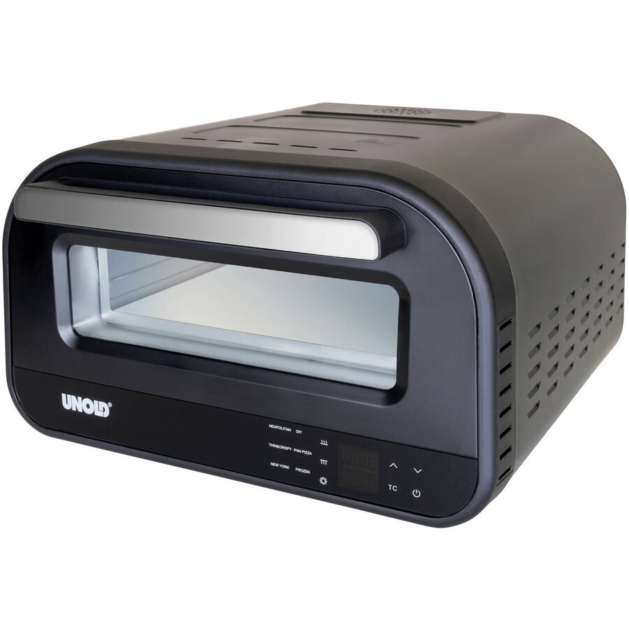 Cuptor Electric de Pizza Don Luigi U68815 cu Piatra Putere 1700W Negru