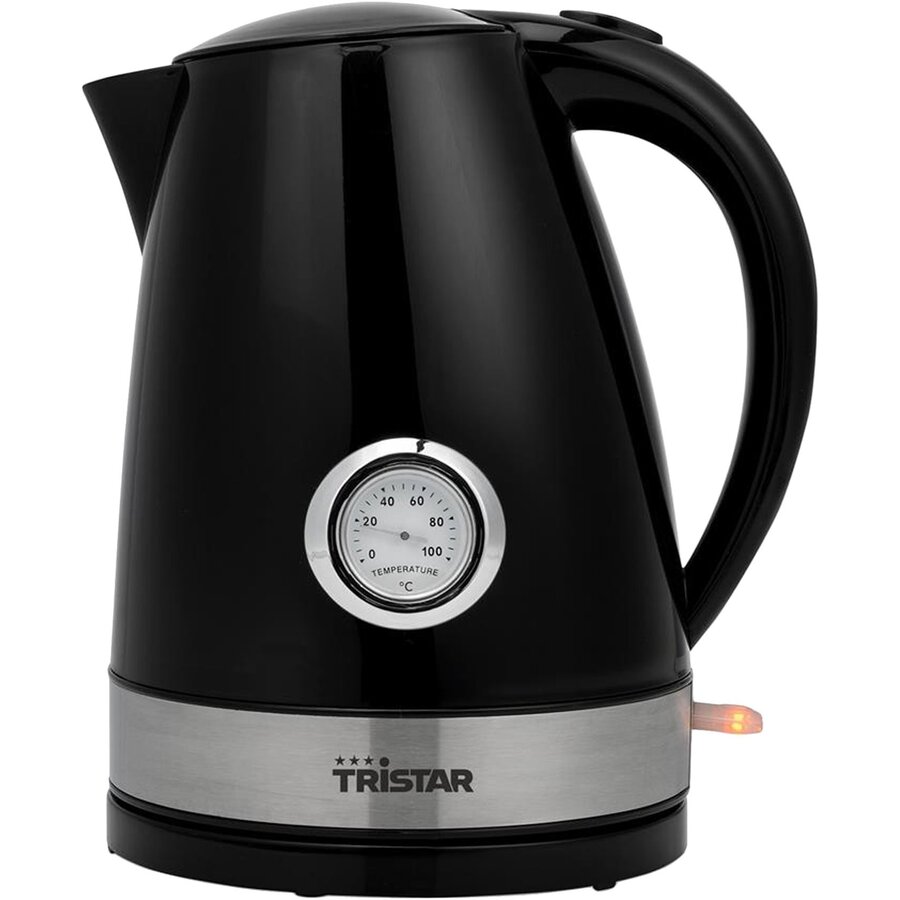 Fierbator Electric Retro 1.7L 2200W Negru-Argintiu