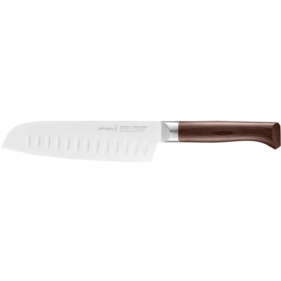 Cutit Santoku Les Forges 1890 002287 Lama 17CM Argintiu/Maro