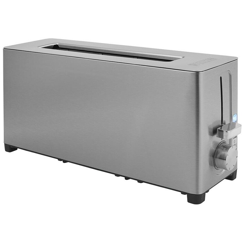 Prajitor de Paine cu 1 Slot Lung 1050W Inox